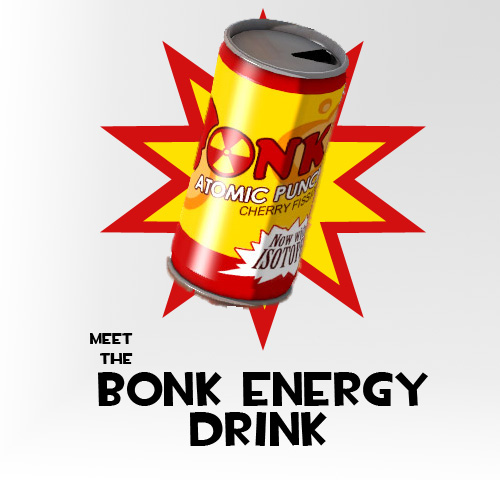 I'll just go with the Scout's BONK! energy drink. 